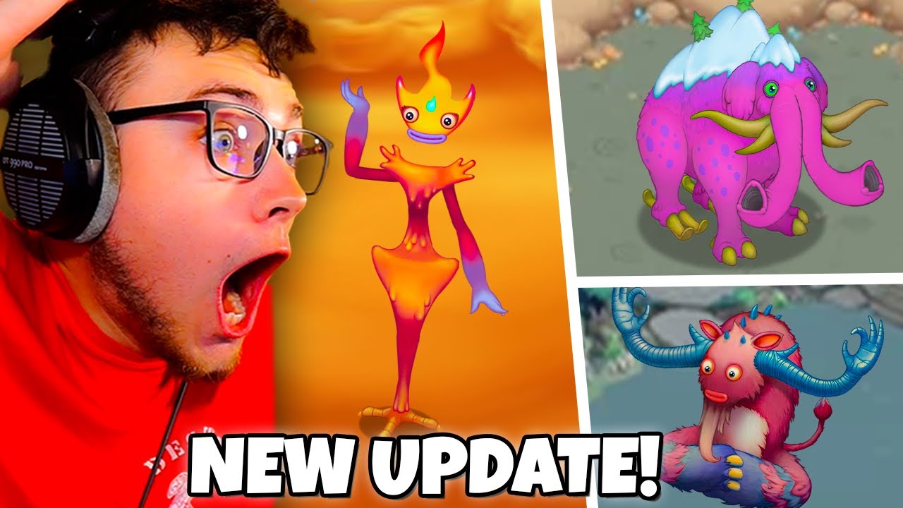 НОВОЕ ОБНОВЛЕНИЕ В МОИХ ПОЮЩИХ МОНСТРАХ СВОДИТ С УМА...