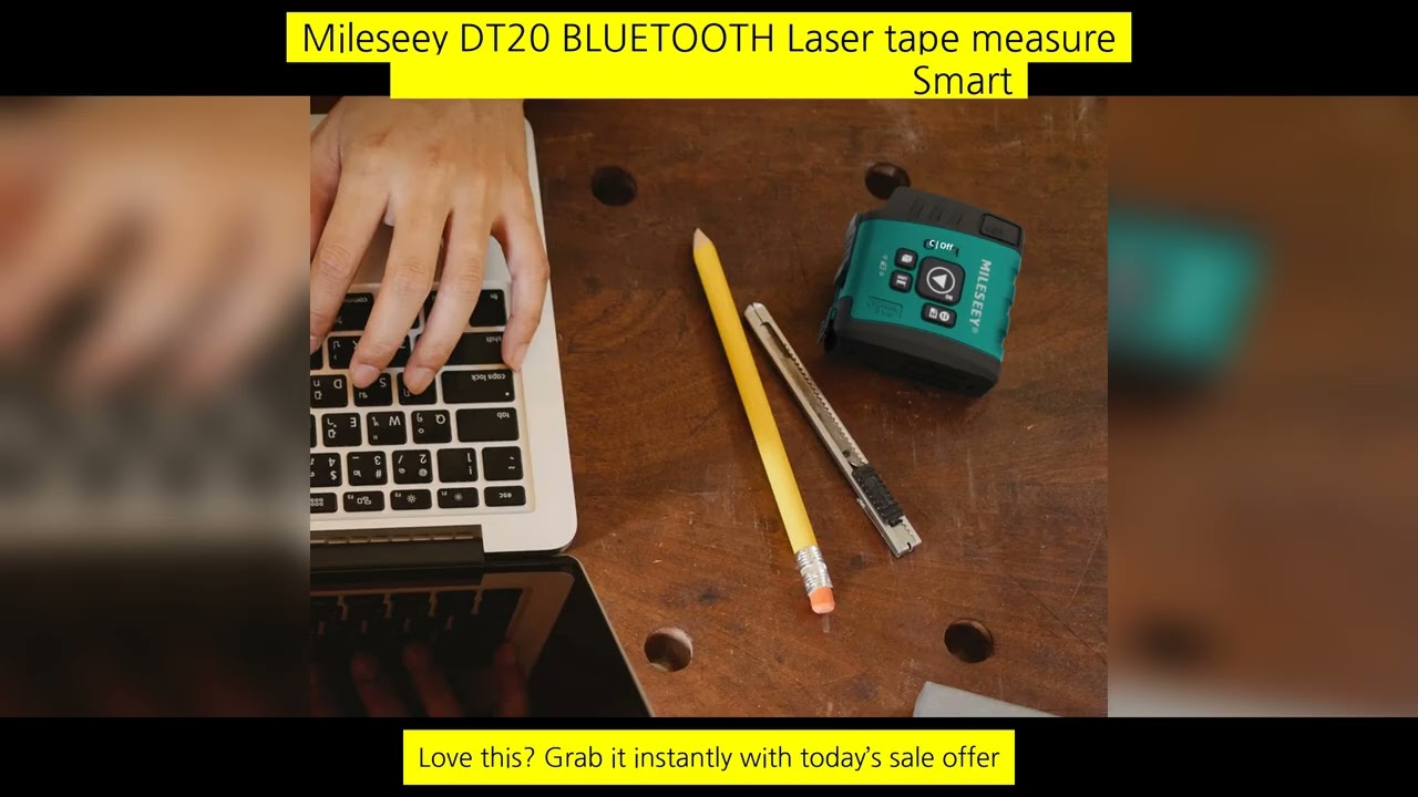 Mileseey Dt20 Bluetooth Laser Tape Measure Азерная Рулетка Smart Digital