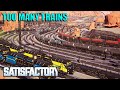I Doubled My Railyard Size – Massive Train Network Tour | Satisfactory