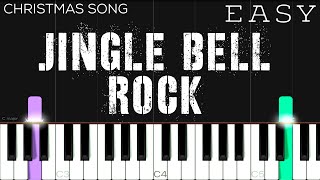 Christmas - Jingle Bell Rock | EASY Piano Tutorial Resimi