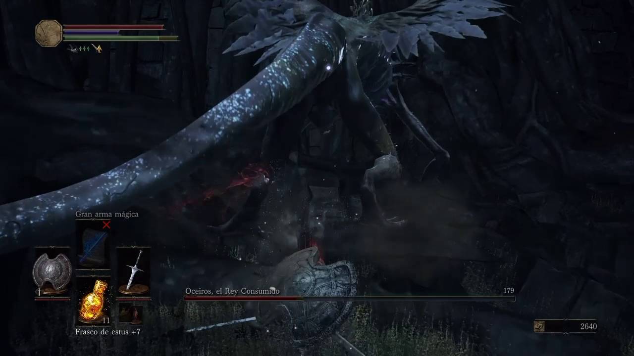 Dark souls 3-Boss Oceiros el rey consumido-SOLO-NO DAMAGE