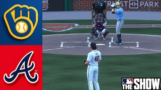 🔴 LIVE: Milwaukee Brewers vs Atlanta Braves SIMULATION | June 19th FULL GAMEPLAY| MLB THE SHOW 26