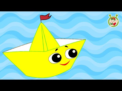 БУМАЖНЫЙ КОРАБЛИК МАЛЕНЬКИЙ ♫ МУЛЬТиВАРИК ТВ ☺ ДОБРЫЕ ПЕСЕНКИ МУЛЬТИКИ ДЛЯ МАЛЫШЕЙ 0+