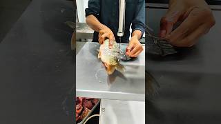 Super Fresh Live Carp Fish Cutting Skills Video Giant Carp Cutting
