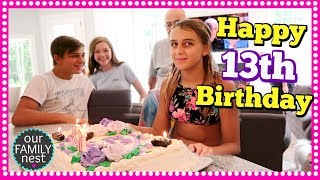 KARLI REESE'S 13TH BIRTHDAY PARTY!