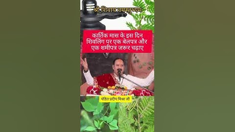 कार्तिक मास के इस दिन शमीपत्र और बेलपत्र से करें ये उपाय #shorts #ytshort #pradeepmishra #upay