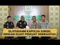 SILATURAHMI KAPOLDA SUMSEL DENGAN KEJATI PERKUAT SINERGISITAS