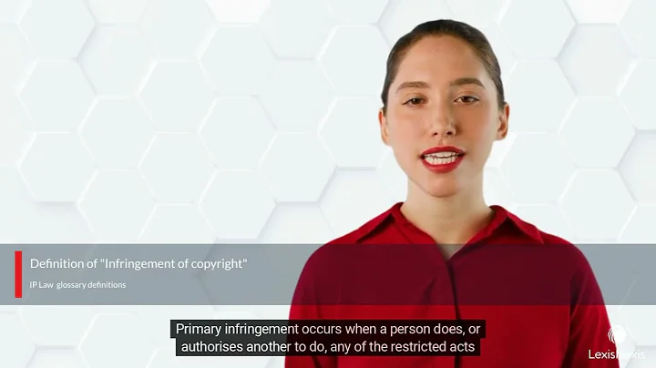 "Infringement of copyright" - Legal Definition
