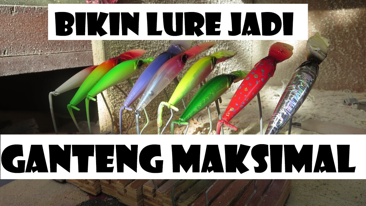 APLIKASI HOT STAMPING FOIL PADA LURE ATAU MINNOW 