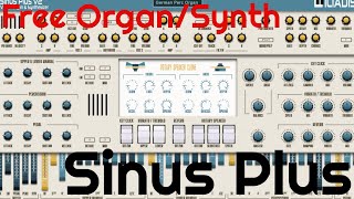 Free Organ/Synth - Sinus Plus Virtual Organ V2.0 by Iliadis Instruments (No Talking)