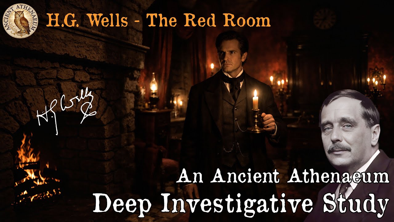 Ancient Athenaeum Deep Investigative Study | H. G. Wells - The Red Room (First Edition)
