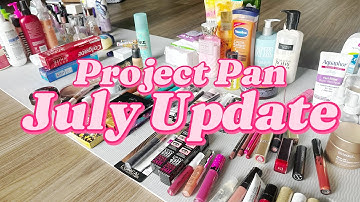 July Update 💄 Project Pan 2025 Update & Empties | No Buy & Overcoming my Consumption