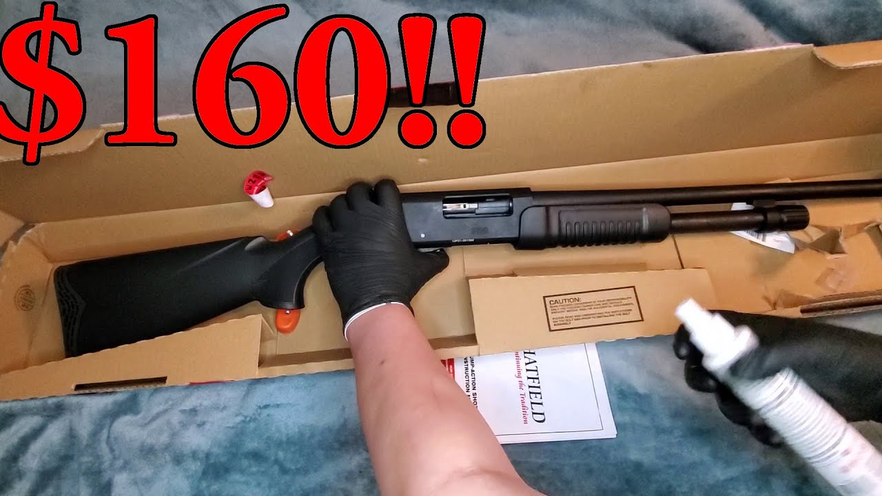 160 Dollar Home Defense Shotgun by Hatfield USP PAS Unboxing YouTube