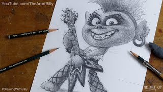 Drawing Queen Barb (From Trolls World Tour) screenshot 4