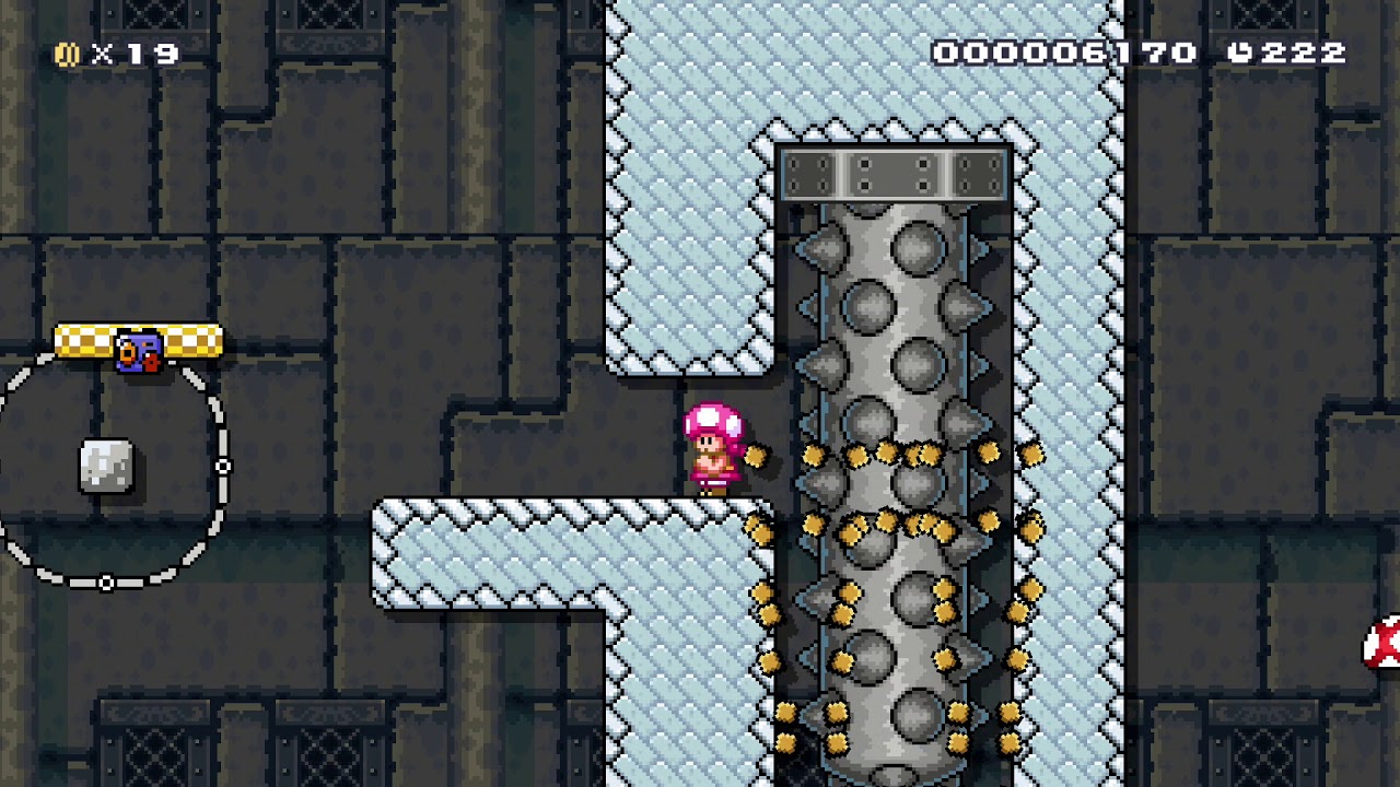 [SMMW] W3 Cinnamon Castle - Super Mario Maker 2