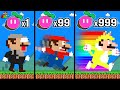Super mario but every seed makes mario faster  game animation