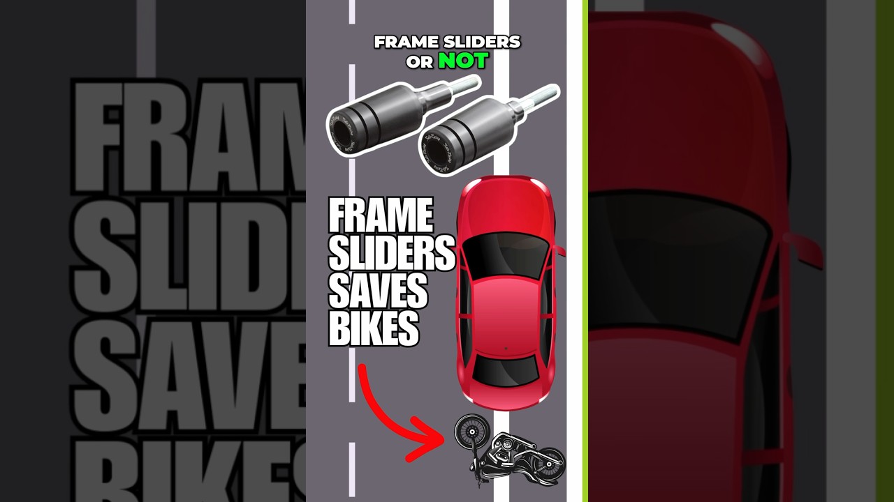 🚨 NYC Parking Danger: Why Frame Sliders Are a Lifesaver! 🏍️