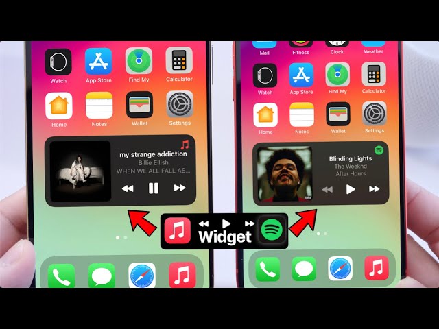 Music Playlist Widget