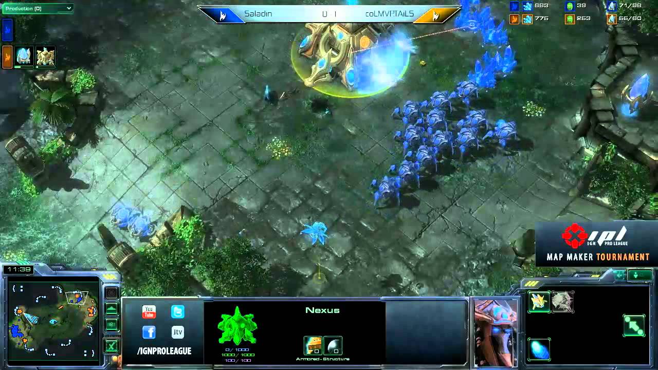 Saladin vs coL.MVPTails - Game 2 - IPL Mapmaking Tournament - Ro16