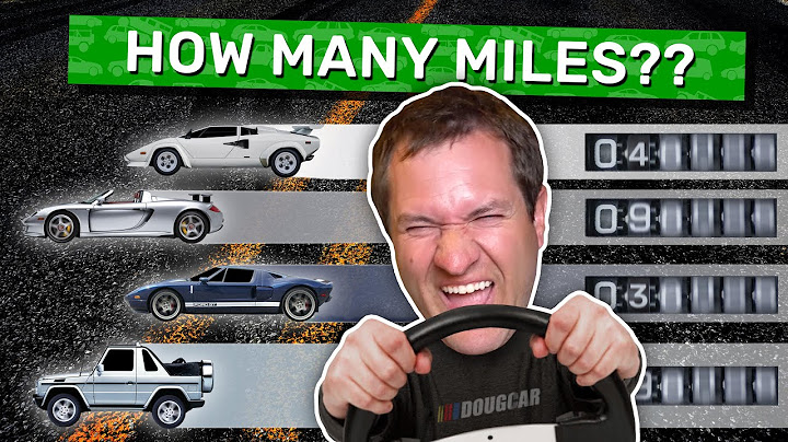 How Much Do I Drive My Cars?