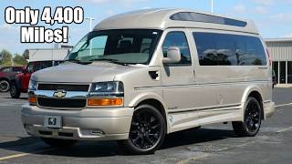 Only 4,400 Miles! Inside This Mint 2023 Chevy Explorer Conversion Van