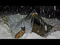 Winter Survival Test | Camping in Deep Snow