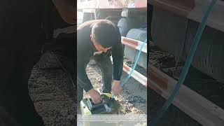 Siphoning Fuel From A Truck Tank How A Simple Hose Transfers Diesel To A Can