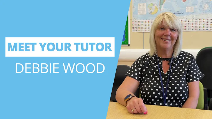 Meet your tutor - Debbie Wood