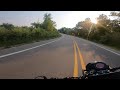 Group ride with detroit moto 6423 yamaha xsr900 raw audio