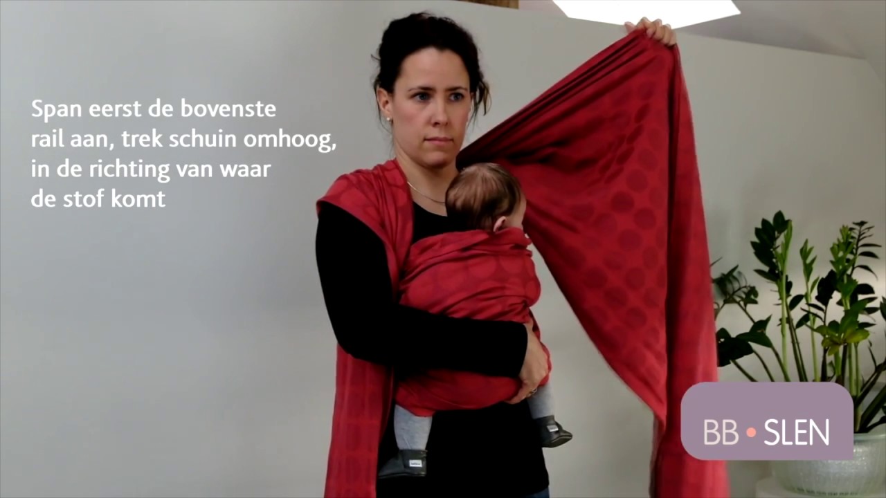 Babylonia BB SLEN draagdoek knopen