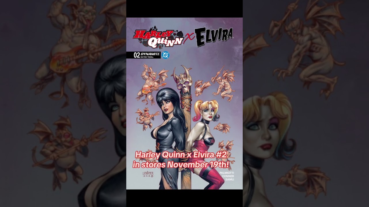 Harley Quinn x Elvira #2 