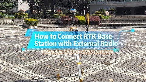 How to Connect RTK Base Station with External Radio