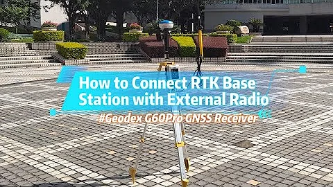 How to Connect RTK Base Station with External Radio