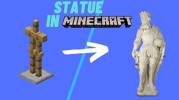 statues from armor stands in Minecraft!