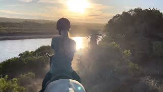 Sunset Horse Trails: Jeffreys Bay South Africa by Real Life Horsemanship 62 views 10 months ago 1 minute, 35 seconds