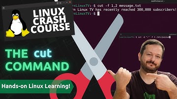 Linux Crash Course - The cut Command
