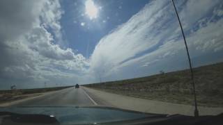 Severe Storm Chase Timelapse: May 22 2017. Carlsbad, New Mexico.