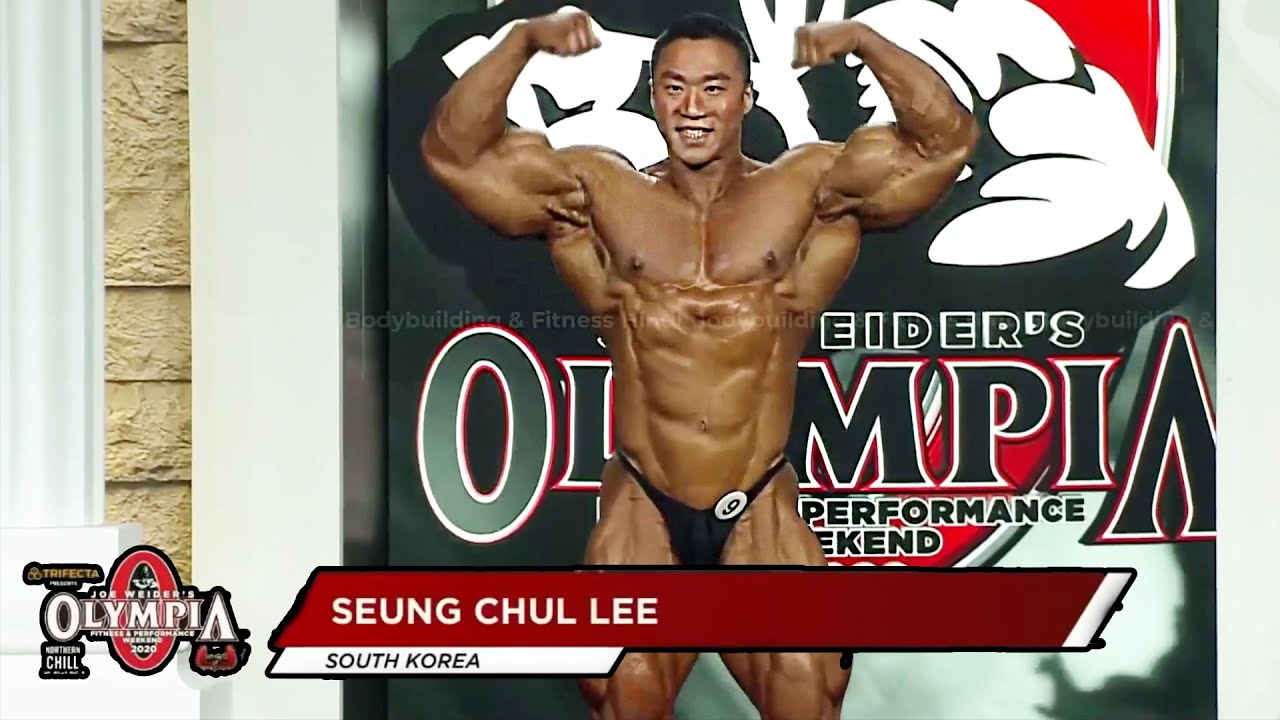 Mr. Olympia 2020 Pre-Judging: Seung Chul Lee - YouTube