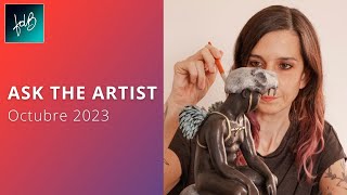 LIVE SOBRE ARTE: FRANCESCA DALLA BENETTA EN ASK THE ARTIST - OCTUBRE 2023