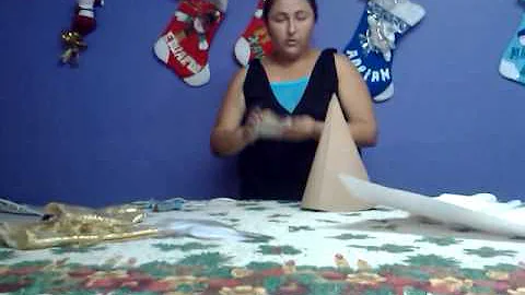 como hacer un angel navideo 1 de 5