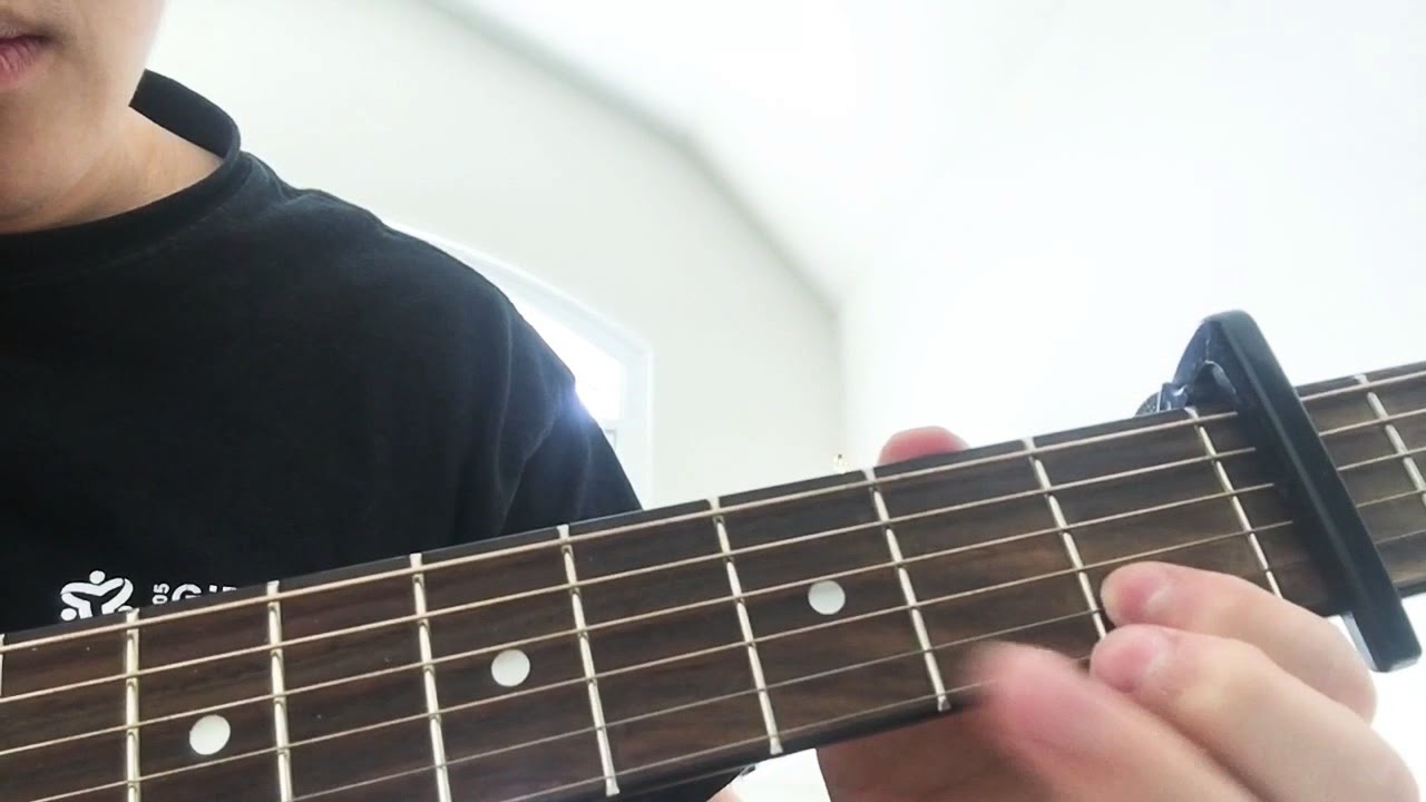 Speak soft love guitar cover