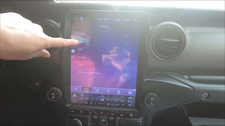 Sound settings for Sc7862 Android 10 head units