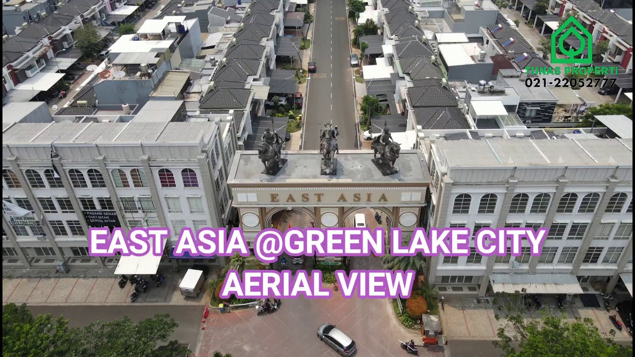 Aerial View cluster East Asia@Green Lake City