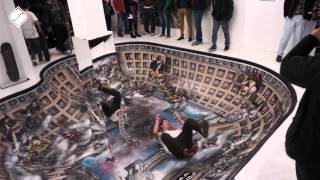 Skateable Art Bowl in Athens, Greece