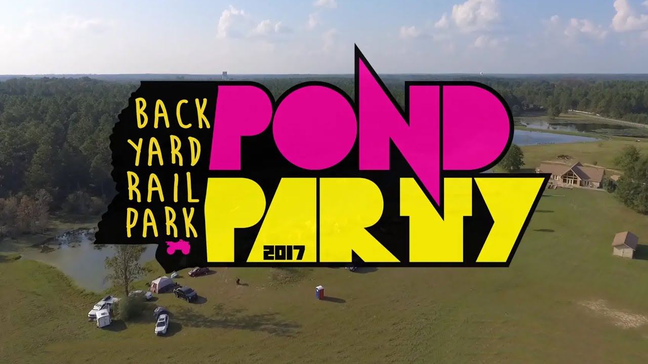 Pond Party 2017 Shake Down at Backyard Rail Park : Wakeboarding Cable Park Party