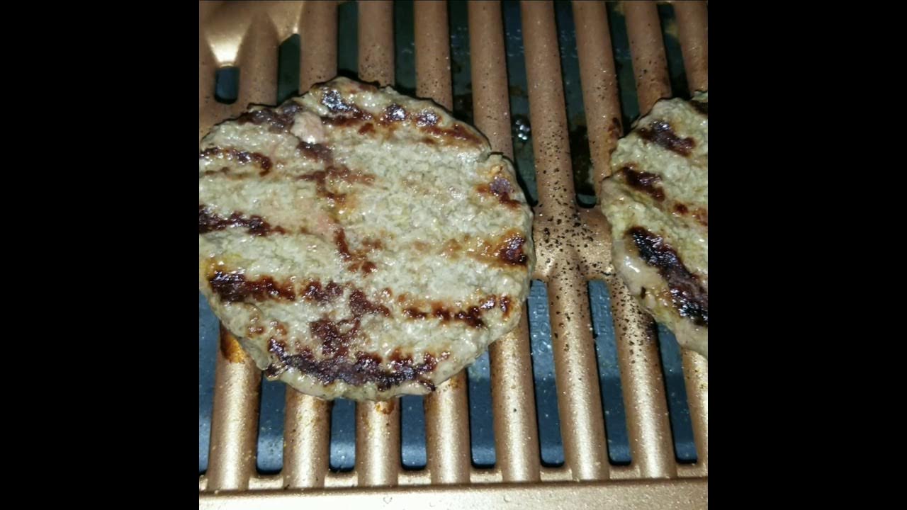 Cooking on the gotham smokeless grill YouTube