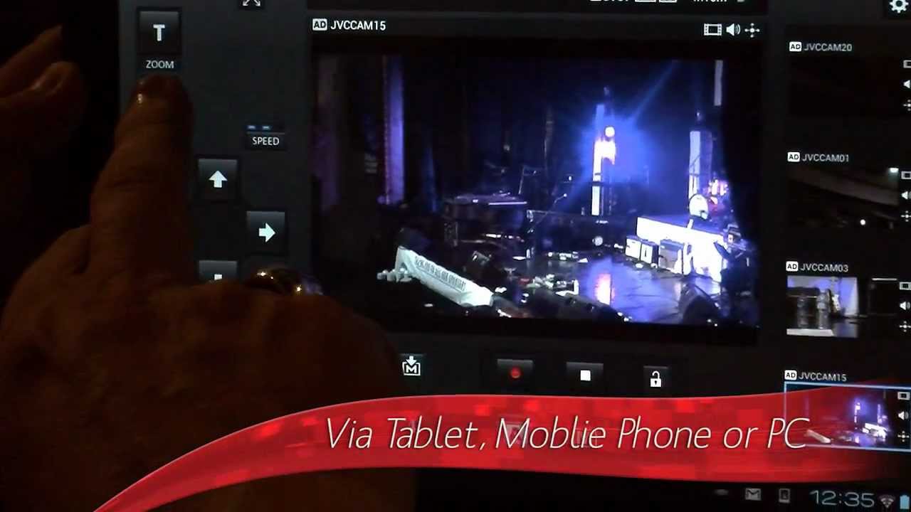 JVC GV-LS2 Live Streaming Camera - YouTube