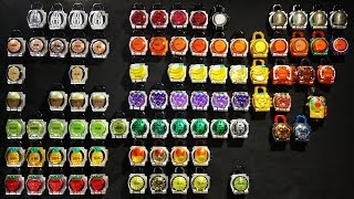 仮面ライダー 鎧武 ガイム 全ロックシード フルーツ&木の実系 Kamen Rider Gaim All Lockseed Real series fruit