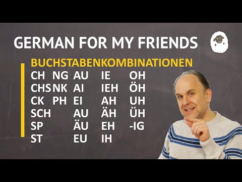(002) German alphabet: letter combinations * Das deutsche Alphabet: Buchstabenkombinationen
