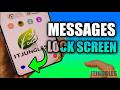 How to Add Messages to the Lock Screen on Galaxy S26